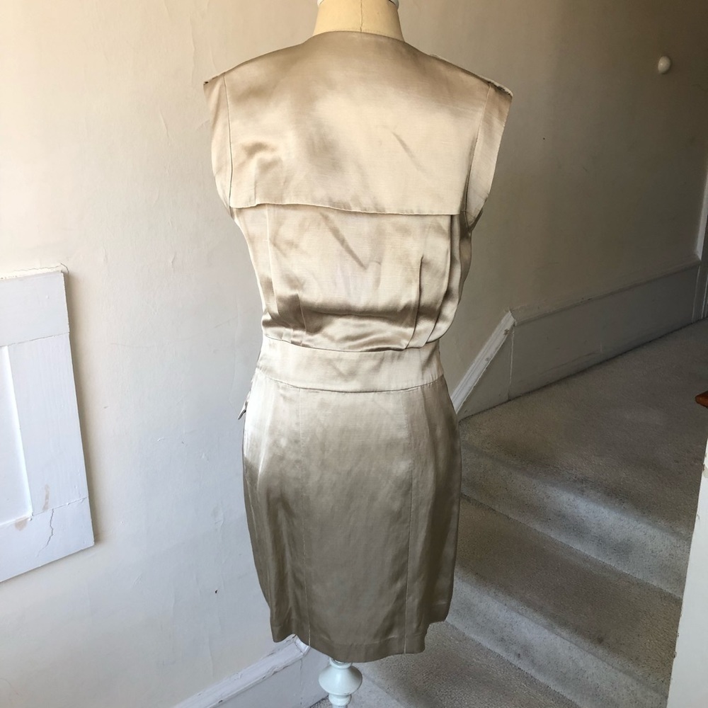 Cynthia Steffe Utility Ruffle Zip Front Mini Dress - Picture 3 of 9